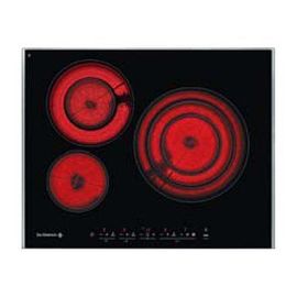 De Dietrich DTV724X - Vitrocéramique - 3 plaques de cuisson - Niche - largeur : 56 cm - profondeur : 49 cm