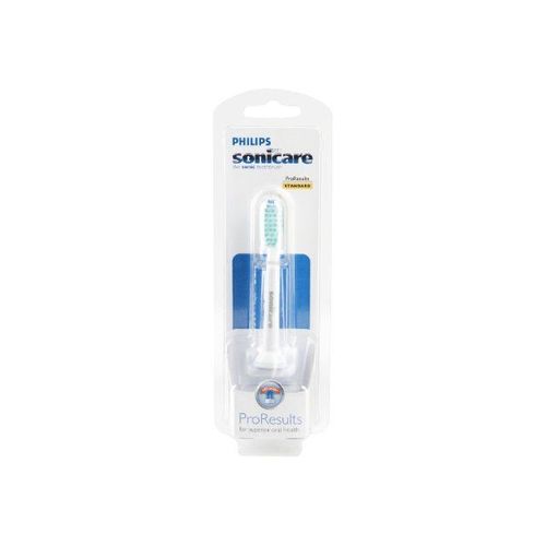 Philips Sonicare ProResults HX6011/02 - Tête de brosse de rechange - pour brosse à dent - pour Sonicare FlexCare; Sonicare FlexCare+; Sonicare HealthyWhite; Sonicare HydroClean