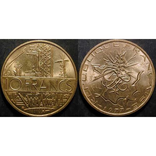 10 Francs 1977
