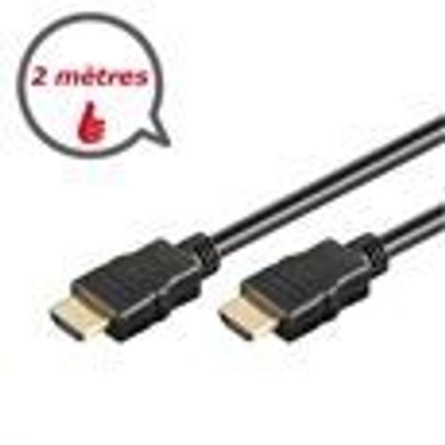 Elypse - Câble HDMI avec Ethernet - HDMI mâle pour HDMI mâle - 2 m