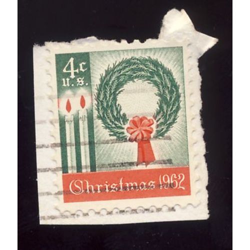 Timbre U S A, Christmas 1962, 4 Cents, Oblitéré