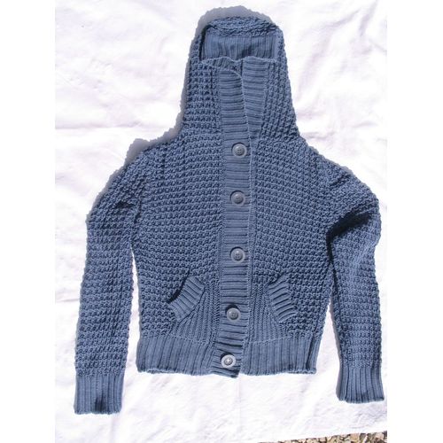 Veste À Capuche "Zara Trf", Bleue, Taille M