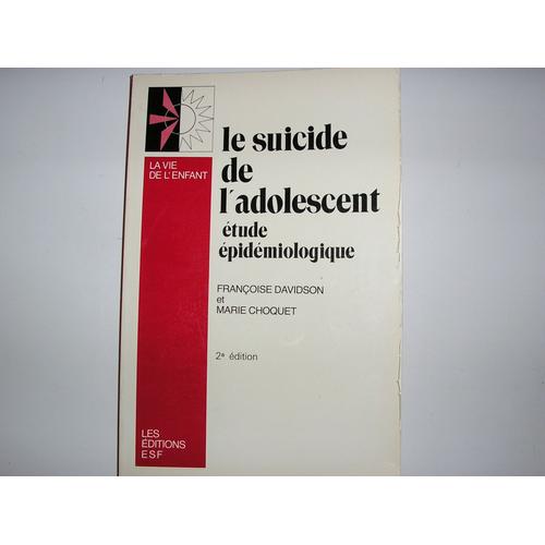 Le Suicide De L'adolescent