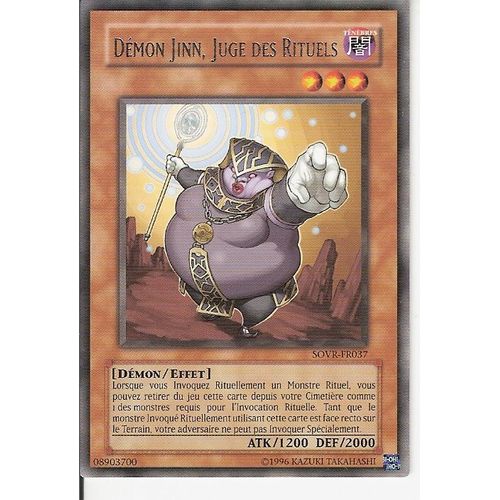 Demon Jinn Juge Des Rituels.Sovr-Fr037 En Rare