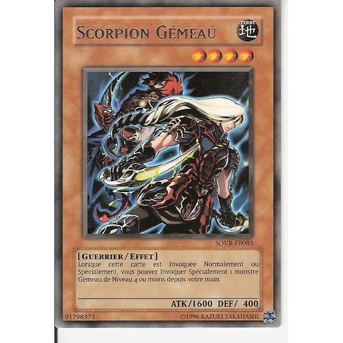 Scorpion Gemeau.Sovr-Fr085 En Rare