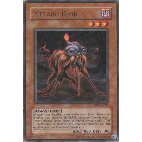 Carte Yu-Gi-Oh! "Métabo Blob" Rare Ptdn-Fr085