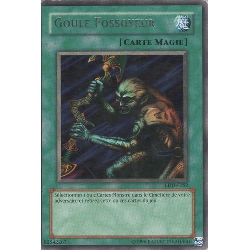 Carte Yu-Gi-Oh! "Goule Fossoyeur" Rare Ldd-F052