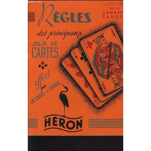 Jeux De Canasta Tarots Règles Des Principaux Jeux De Cartes
