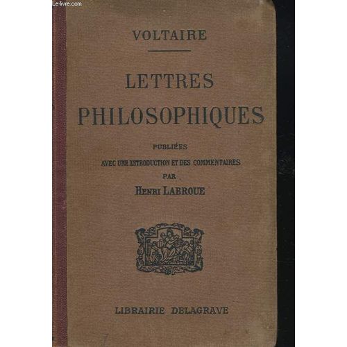 Lettres Philosophiques