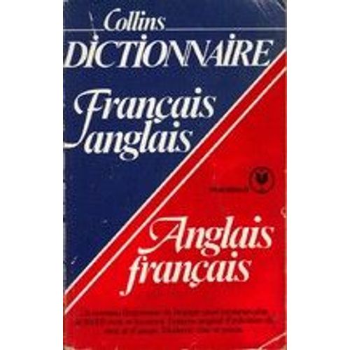 Dictionnaire Collins Français-Anglais, Anglais-Français