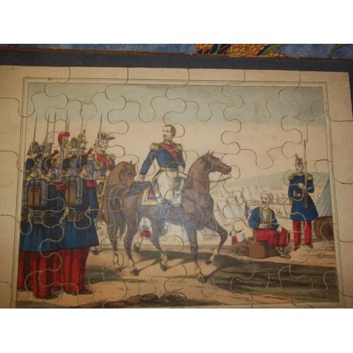 Puzzle Camp De Châlons (1855) Avec Maréchal Canrobert - 30 Pièces