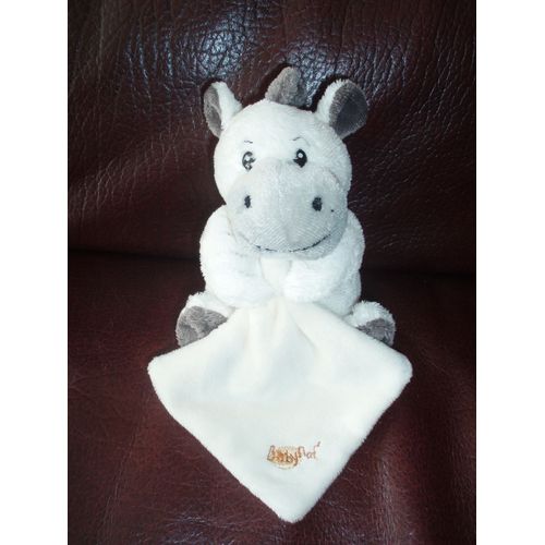 Doudou Petit Zebre Avec Mouchoir Baby Nat'