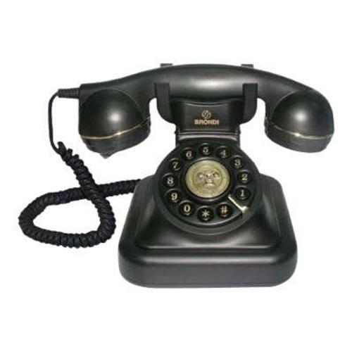 Brondi VINTAGE 20 - Téléphone filaire - noir