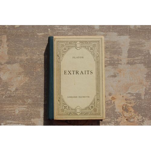 Platon Extraits Texte Grec Publié Avec Une Introduction Des Notices Et Des Notes Par Geoges Dalmeyda