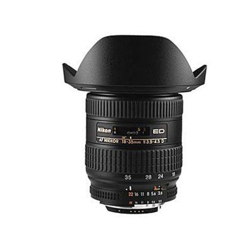 Nikon Zoom-Nikkor - Objectif zoom grand angle - 18 mm - 35 mm - f/3.5-4.5 D-AF - Nikon AF - pour F; N