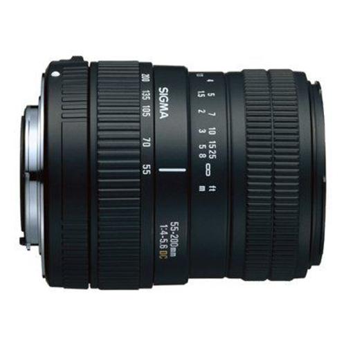 Objectif Sigma - Fonction Zoom - 55 mm - 200 mm - f/4.0-5.6 DC - Canon EF