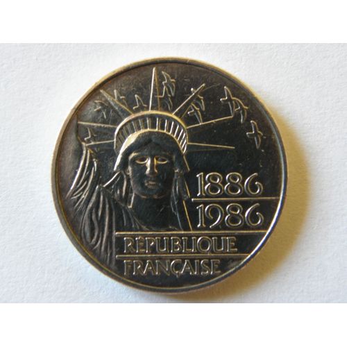 Statue De La Liberté 100fr 1986