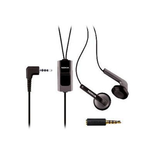 Nokia HS 47 - Micro-casque - embout auriculaire - filaire - pour Nokia 16XX, 26XX, 31XX, 61XX, 62XX, 63XX, 7070, 7210, 7310, 75XX, 7610, E51, E66, E71, E90