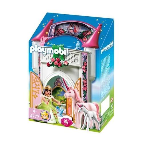 Playmobil Fairies 4777 - Donjon de la licorne transportable