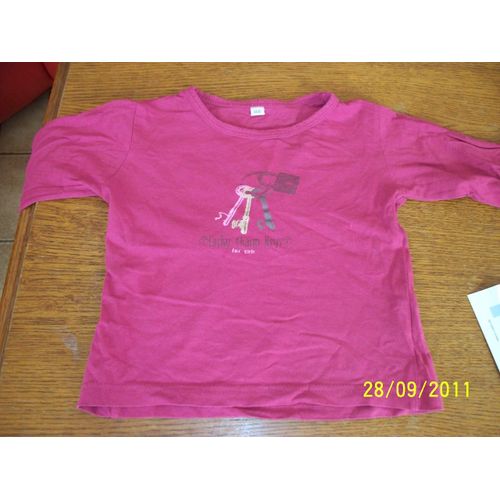 T-Shirt Manches Longues 3/4 Ans