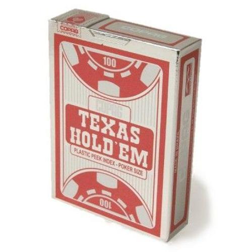 Jeu De Cartes - Texas Holde'em Gold : Rouge Et Argent