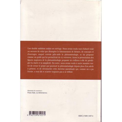 Introduction À La Phénoménologie