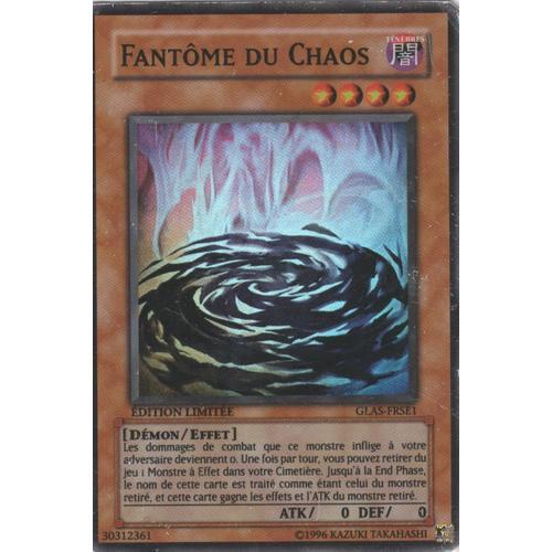 Carte Yu-Gi-Oh! "Fantôme Du Chaos" Super Rare Glas-Frse1