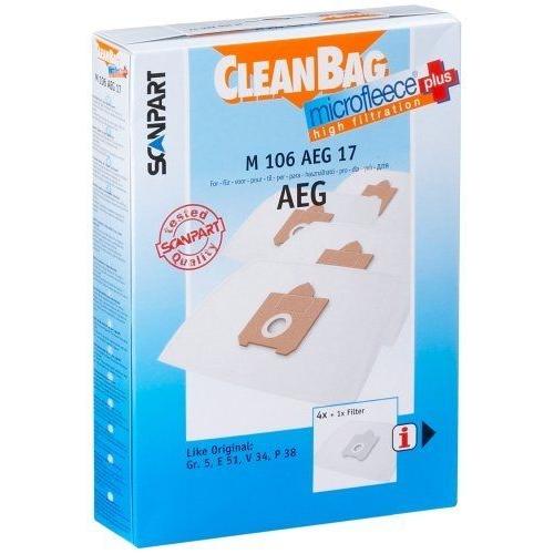 Scan Part - M 106 Aeg 17 - Cleanbag - Sac Aspirateur Aeg Vampyrino