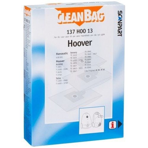 Scan Part - 137 Hoo 13 - Cleanbag - Sac Aspirateur Hoover Telios