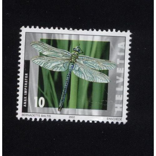 Timbre Stamp Without Fresh Gum Anax Imperator 2002 Helvetia Suisse Switzerland Wns N° Ch025.02