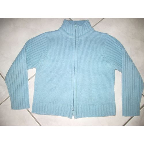 Veste La Redoute Bleue Taille 114cm À Fermeture Éclair