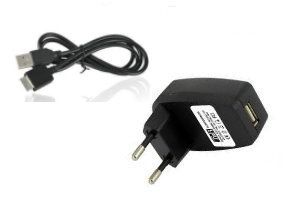 Kit câble USB plus chargeur secteur SONY pour NWZ-E453 4 Go NWZ-E454 8 Go NWZ-E455 16 Go NWZ-S544