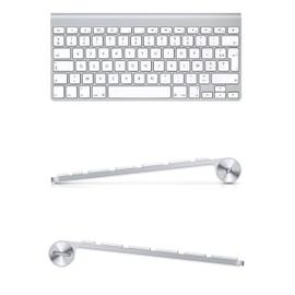 Clavier Bluetooth sans fil Style machine à écrire 84 touches Cute Round  Keycaps Mini clavier, compatible avec Android Windows Ios pour la maison et  le bureau