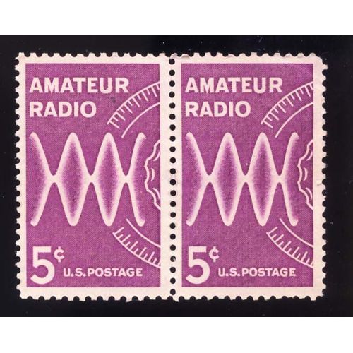 Timbre U S A, Amateur Radio, U. S. Postage 5 Cents, Non Oblitéré