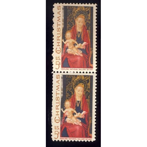 Timbre U S A, Christmas, Memling, National Gallery Of Art, 5 Cents, Non Oblitéré