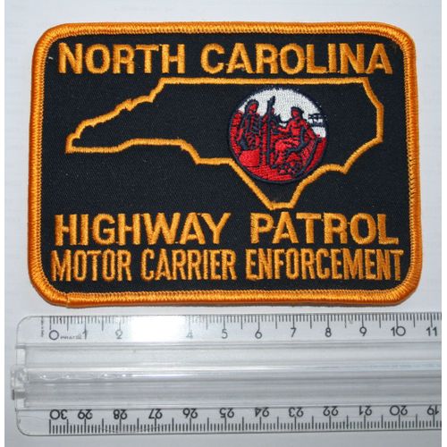 Usa Police North Carolina Highway Patrol Motor Carrier Enforcement