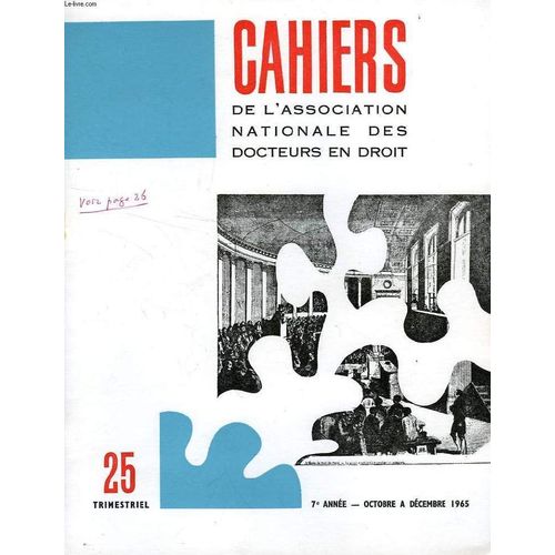 Dossier De Coupures De Journaux Et De Lettres, Association Nationale Des Docteurs En Droit, 1965-1966 (Archives De Pierre Daguerre)