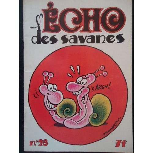 L'echo Des Savanes N°28  1977