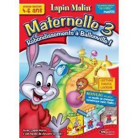Lapin Malin Maternelle 3 Avec Cdrom Initiation À L'anglais Pc