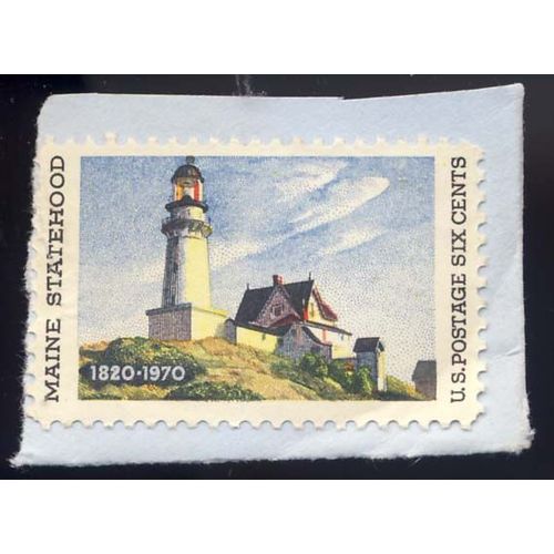 Timbre U S A, Maine Statehood, 1820-1970, U. S. Postage 6 Cents, Non Oblitéré