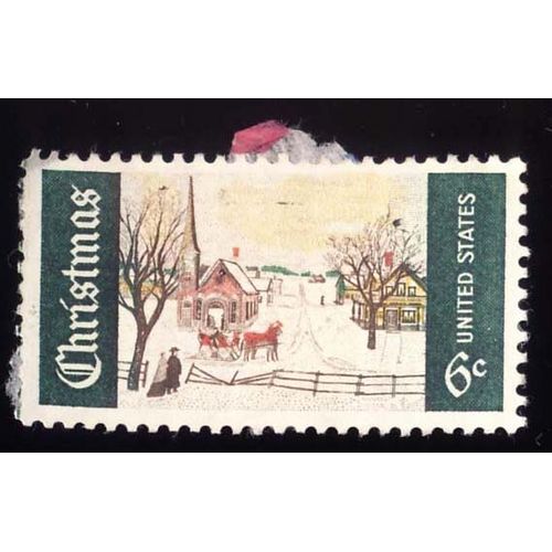 Timbre U S A, Christmas, United States, 6 Cents, Non Oblitéré