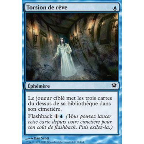 Foil Premium Torsion De Rêve - Magic Mtg - Innistrad Vf Mint 54 - C