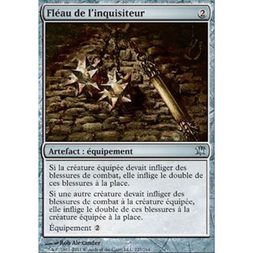 Foil Premium Fléau De L'inquisiteur - Magic Mtg - Innistrad Vf Mint 227 - U