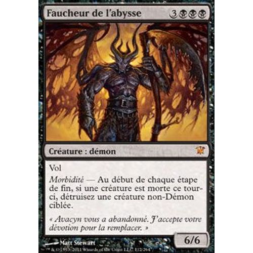 Foil Premium Faucheur De L'abysse - Magic Mtg - Innistrad Vf Mint 112 - M