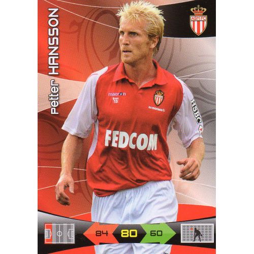 Carte Adrenalyn Foot 2011    Petter Hansson   Monaco