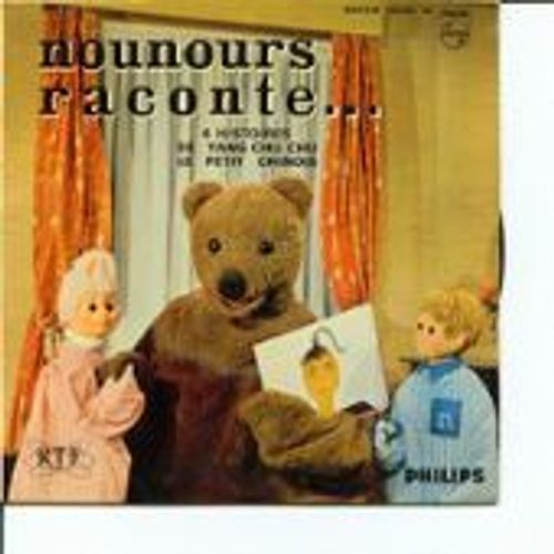 Nounours Raconte 4 Histoires De Yang Chu Chu Le Petit Chinois ( 45 Tours Ep Longue Durée )