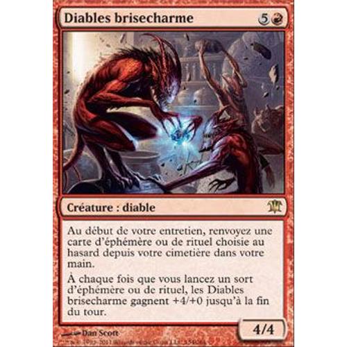 Diables Brisecharme ( Charmbreaker Devils) - Magic Mtg - Innistrad Vf Mint 134 - R