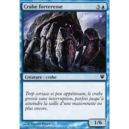 Crabe Forteresse ( Fortress Crab) - Magic Mtg - Innistrad Vf Mint 56 - C