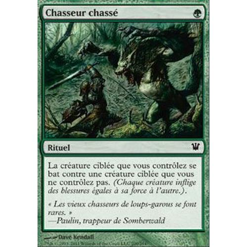 Chasseur chass Prey Upon Magic MTG Innistrad VF Mint 200