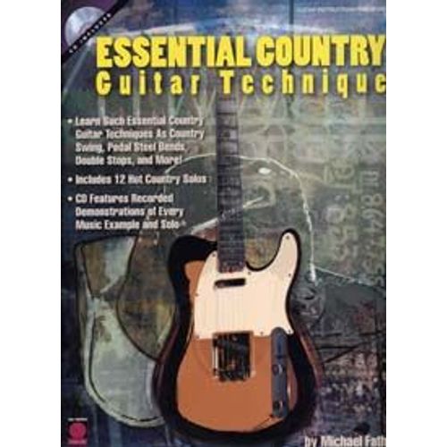 Essential Country Guitar Technique [With Cd]